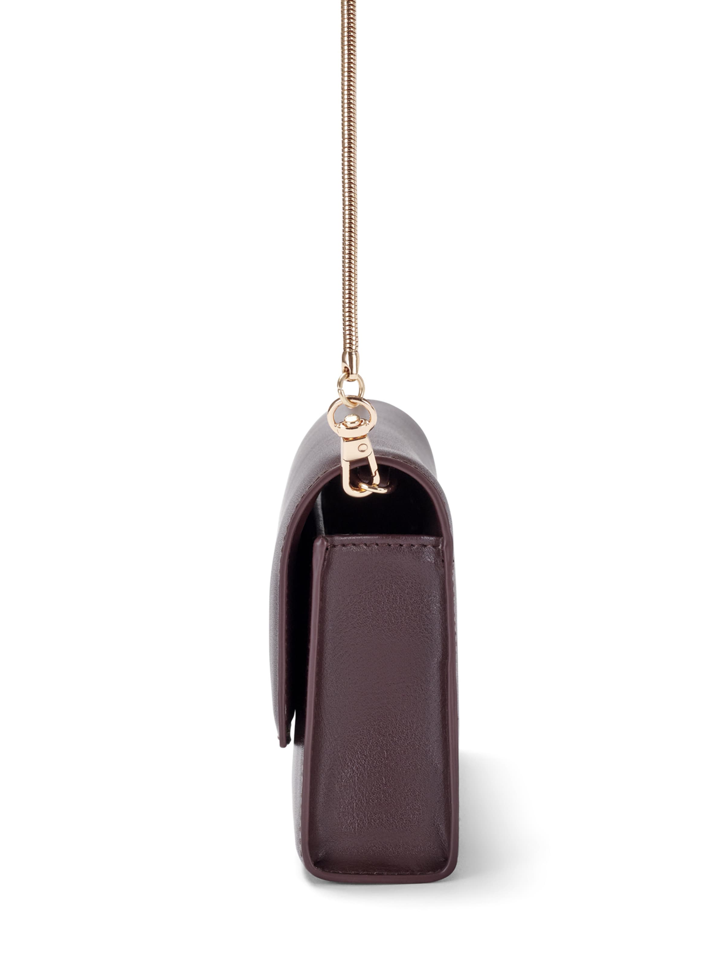 Expatrié - Bolso de noche 'Camille' en marrón