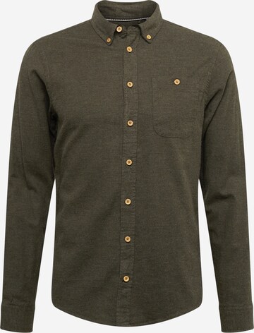 BLEND Button Up Shirt in Green: front