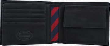 TOMMY HILFIGER Portemonnaie 'Johnson' in Schwarz