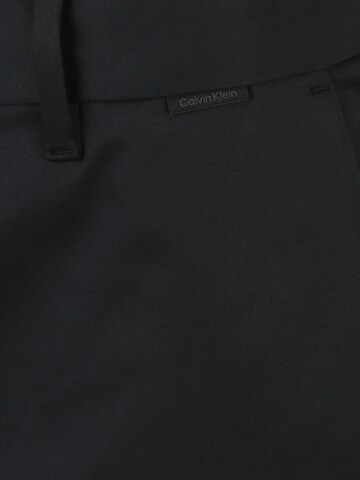 Calvin Klein Big & Tall Slimfit Chino hlače | črna barva