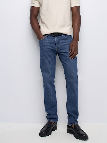Salsa Jeans Slimfit Jeans in Blauw: voorkant