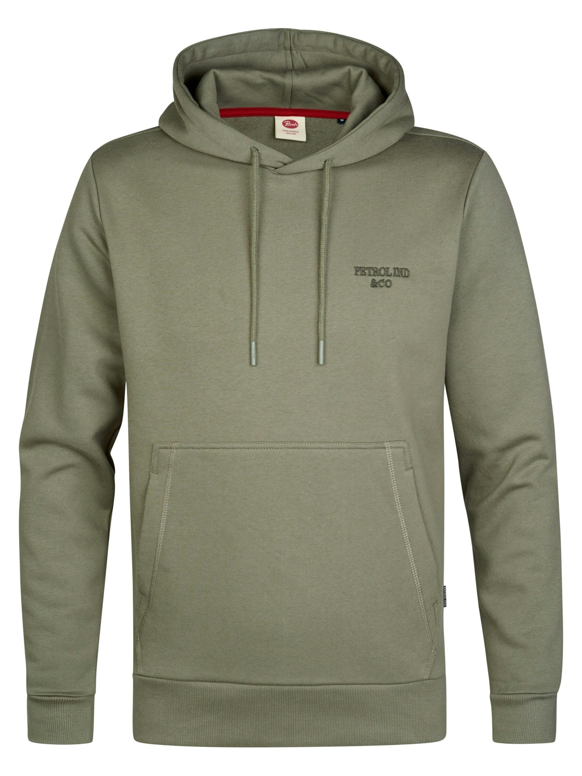 PETROL Sweatshirt in Groen: voorkant