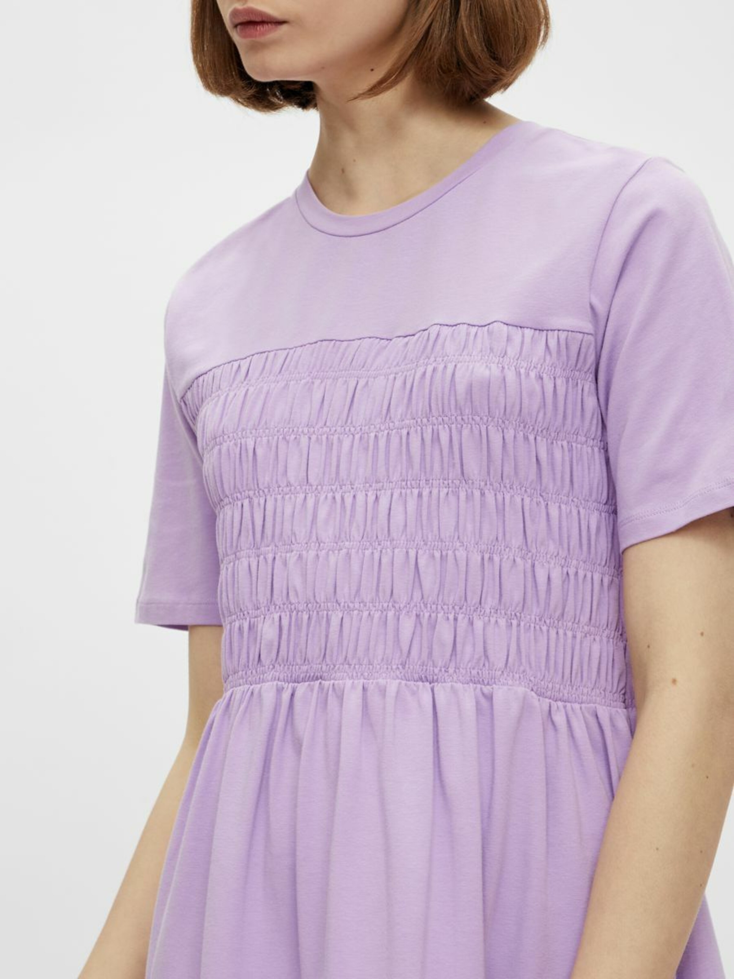 Frauen Kleider PIECES Kleid 'CHRISSY' in Lila - BE43053 Frauen Kleider PIECES Kleid 'CHRISSY' in Lila - BE43053