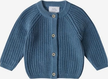 Stellou & Friends Knit cardigan in Blue: front