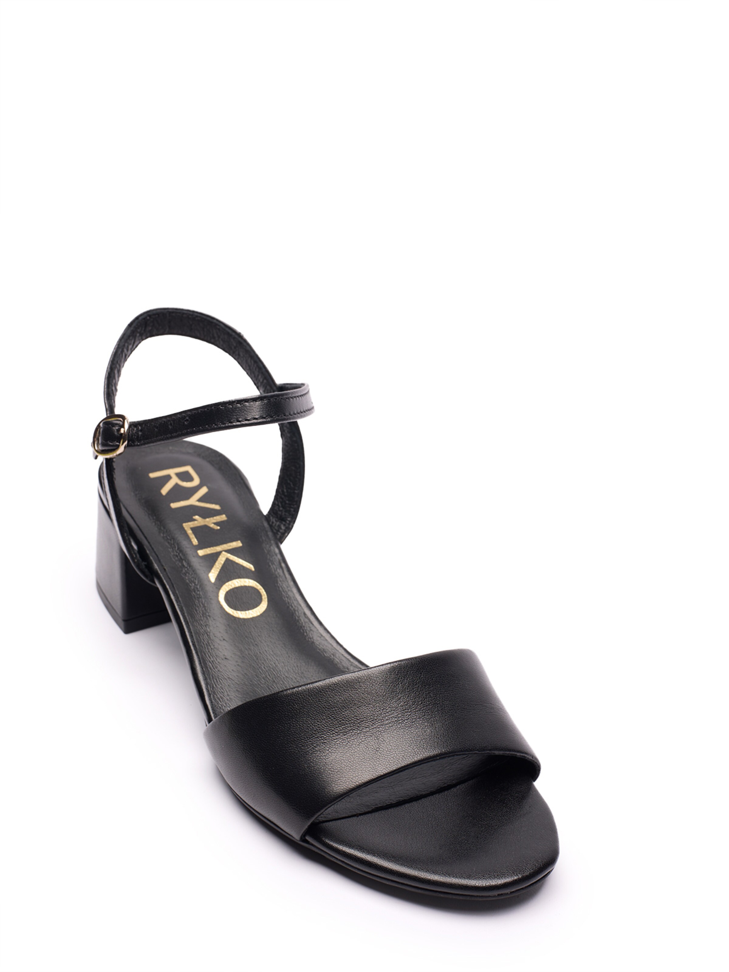 RYŁKO Sandali | črna barva