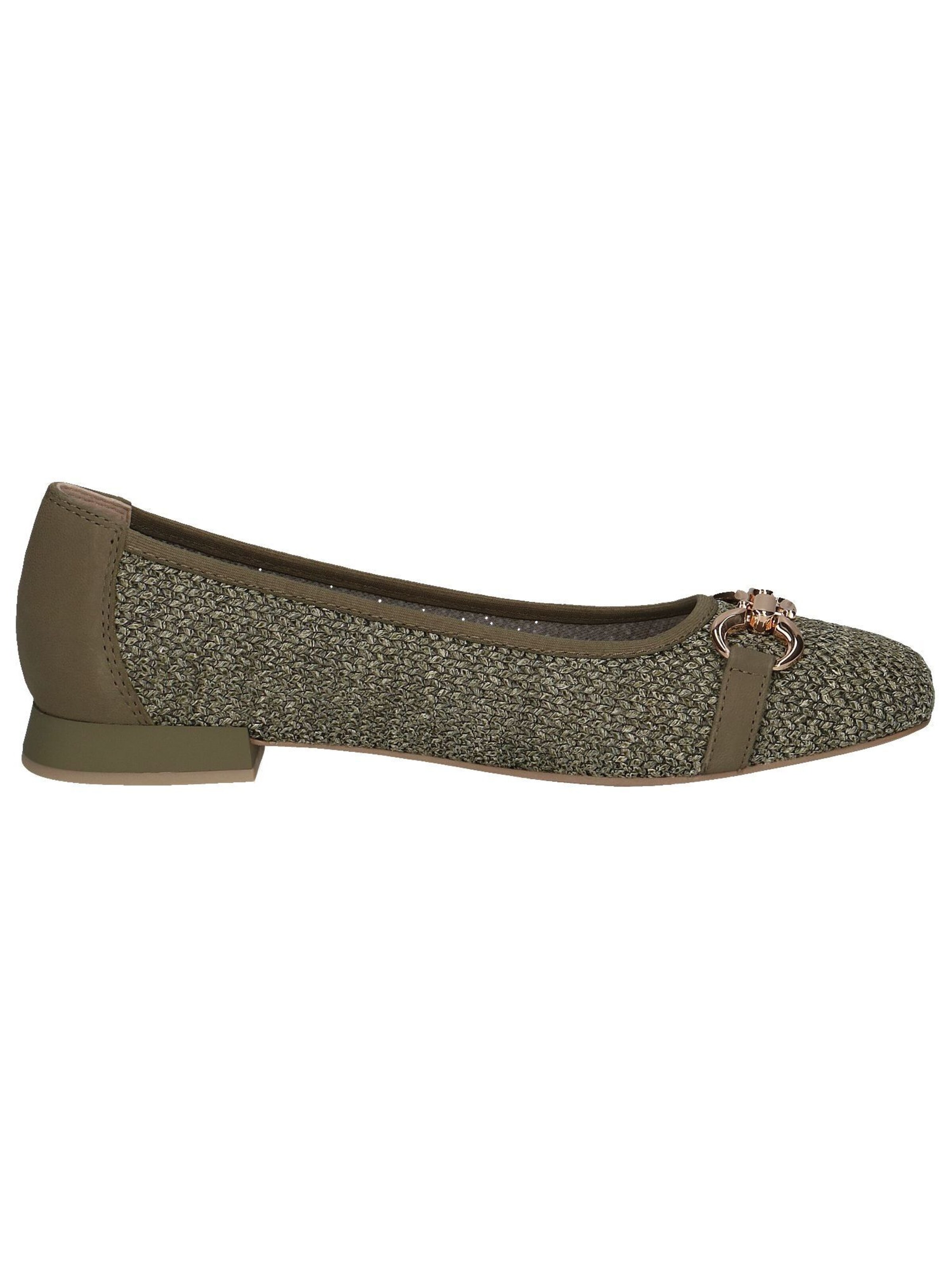 CAPRICE Ballet Flats in Green
