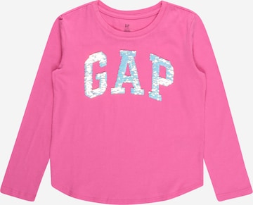 GAP Tričko 'FLIPPY' – pink: přední strana