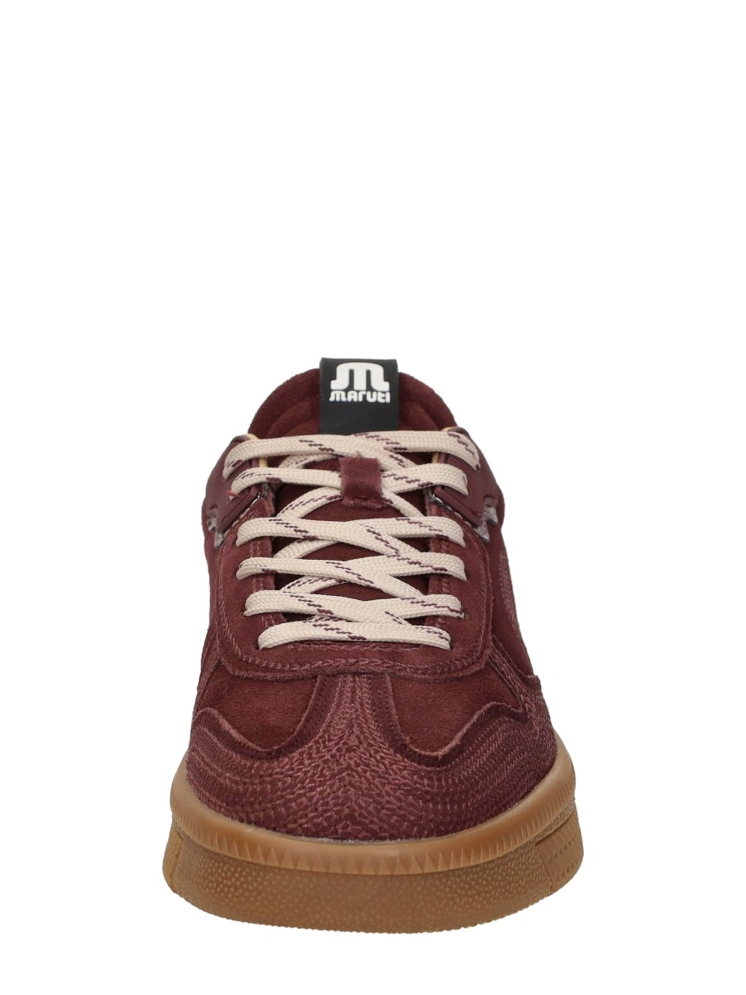Baskets basses 'Yale Emboidery' MARUTI en rouge
