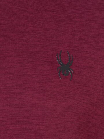 Spyder Funktionsshirt in Rot