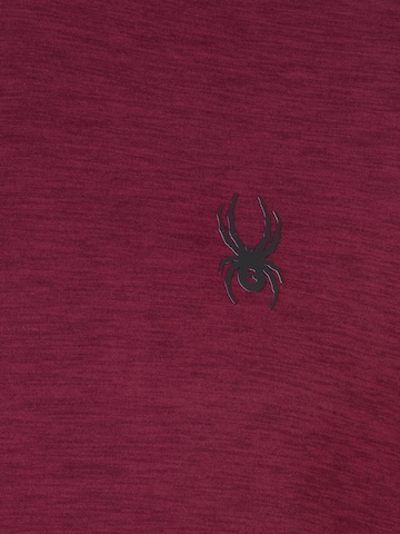 Spyder - Camiseta funcional en rojo