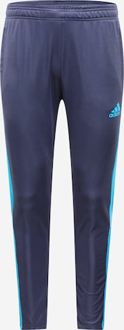 ADIDAS PERFORMANCE - Pantalón deportivo en azul: frente