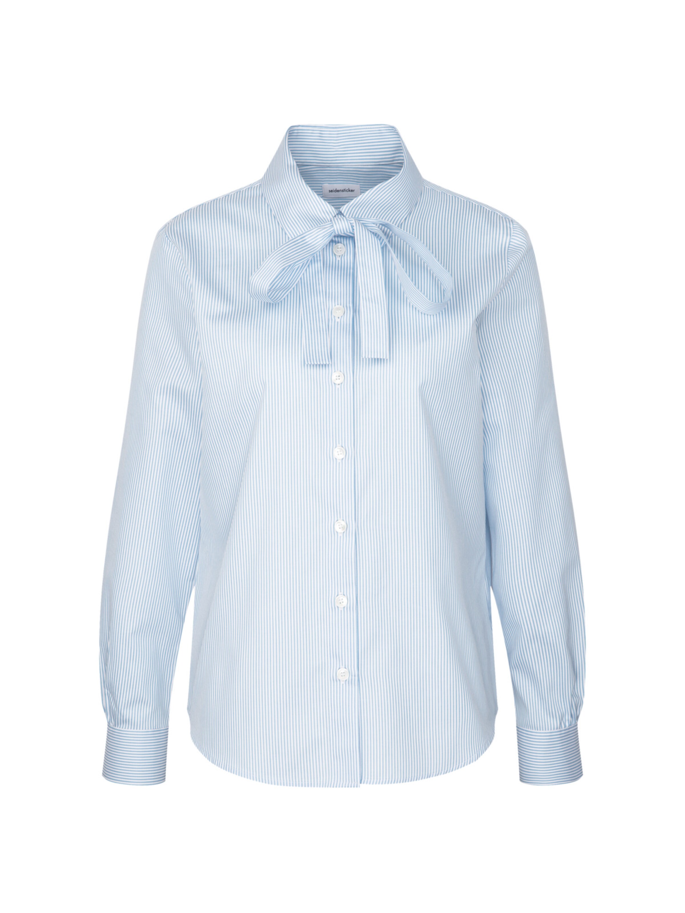 SEIDENSTICKER Blouse 'Schwarze Rose' in Blue: front