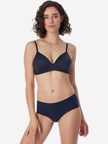 SCHIESSER Panty 'Invisible Cotton' in Blue