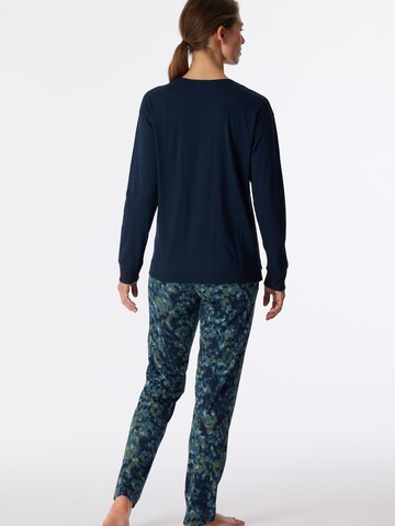 SCHIESSER Nachthemd ' Modern Nightwear ' in Blau