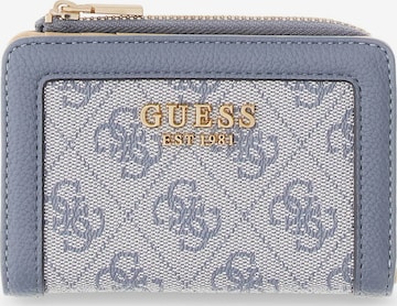 GUESS Portemonnaie in Blau: Vorderseite