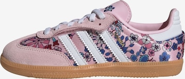 ADIDAS ORIGINALS Tenisky 'ADIDAS LIBERTY LONDON SAMBA OG COMFORT CLOSURE ELASTIC LACE' – pink: přední strana