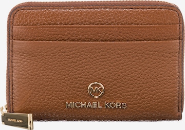 Portamonete 'Mott Za' di MICHAEL Michael Kors in marrone: frontale