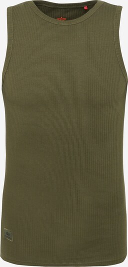 ALPHA INDUSTRIES T-Shirt en olive, Vue avec produit