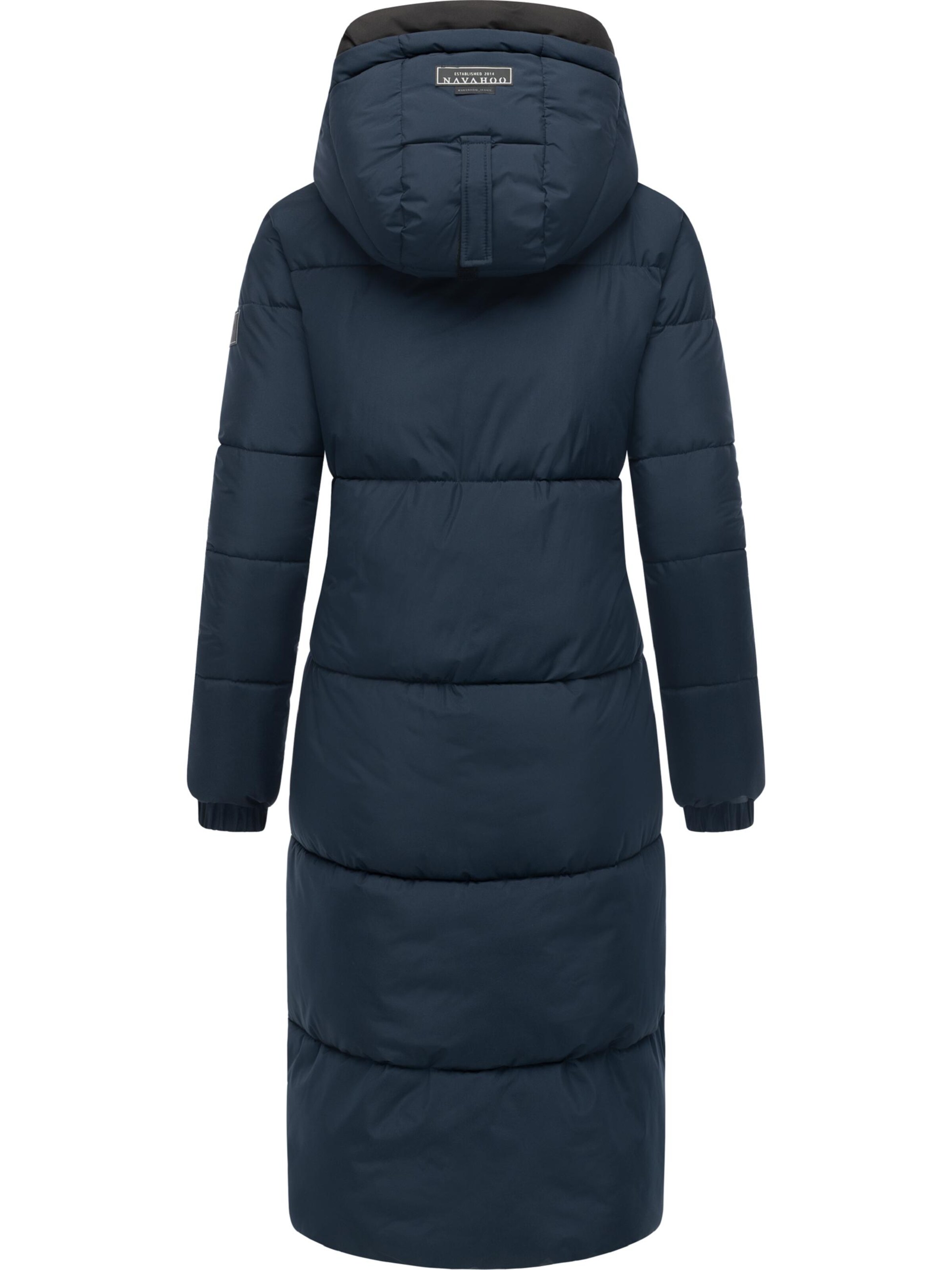 NAVAHOO Winter coat 'Taublüte XIV' in Blue