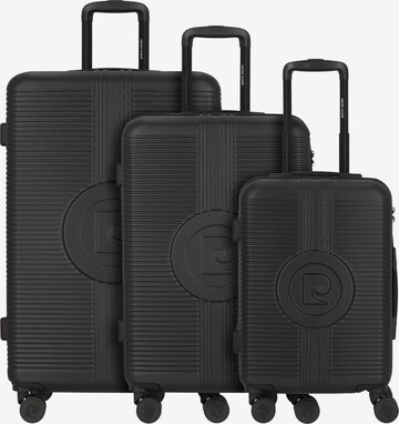 Ensemble de bagages PIERRE CARDIN en noir : devant