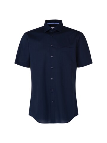 Coupe regular Chemise business SEIDENSTICKER en bleu : devant