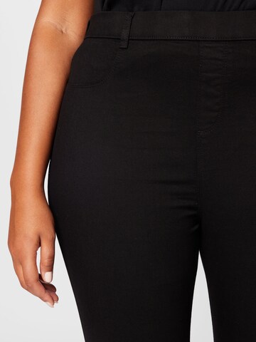 Skinny Pantaloni 'Eden' di Dorothy Perkins Curve in nero