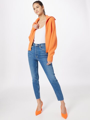 RE/DONE Skinny Jeans '90S' in Blauw