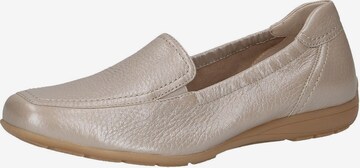 CAPRICE Classic Flats in Grey: front