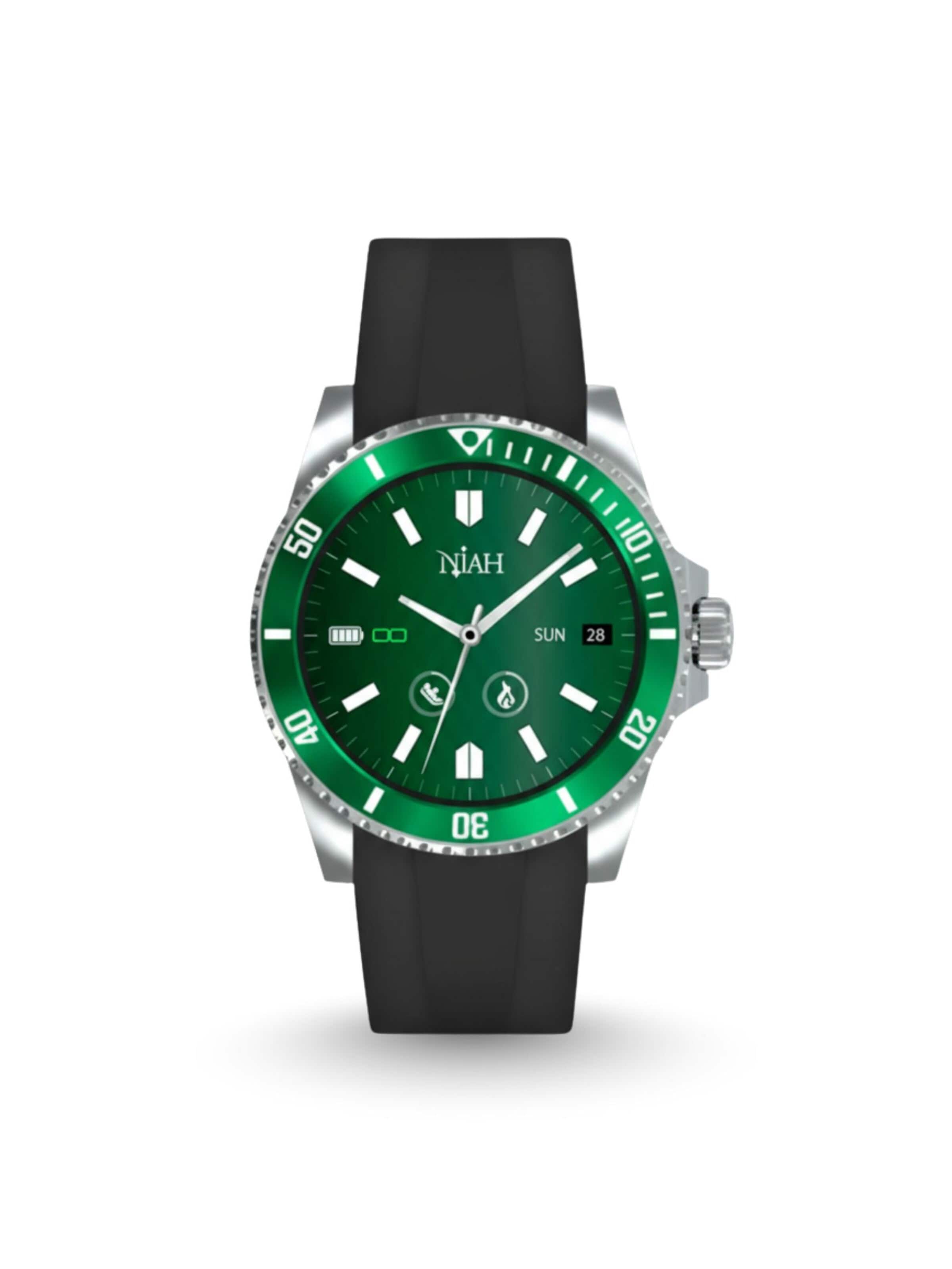 Techmade Digital Watch 'Niah' in Green: front