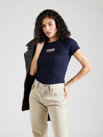 GUESS JEANS Póló - kék