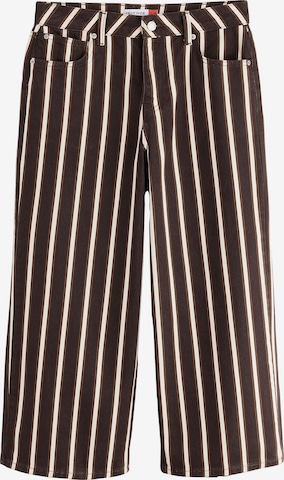 Next Wide Leg Farkut värissä ruskea: etupuoli