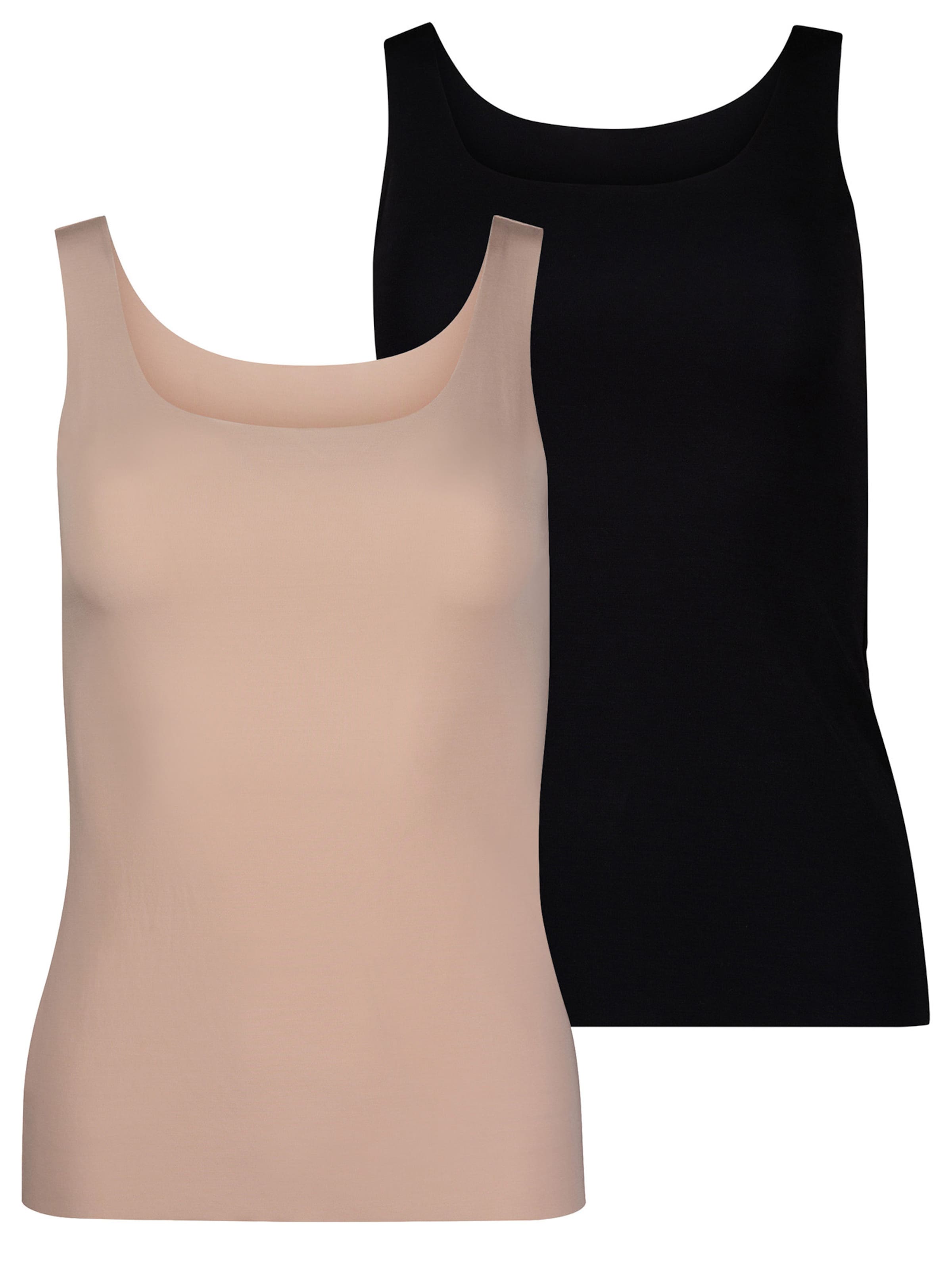 Skiny Tanktop ' Modal Invisible ' in Beige: Vorderseite