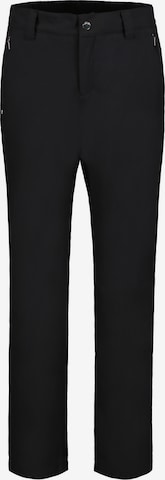 Coupe slim Pantalon outdoor 'Eira' LUHTA en noir : devant