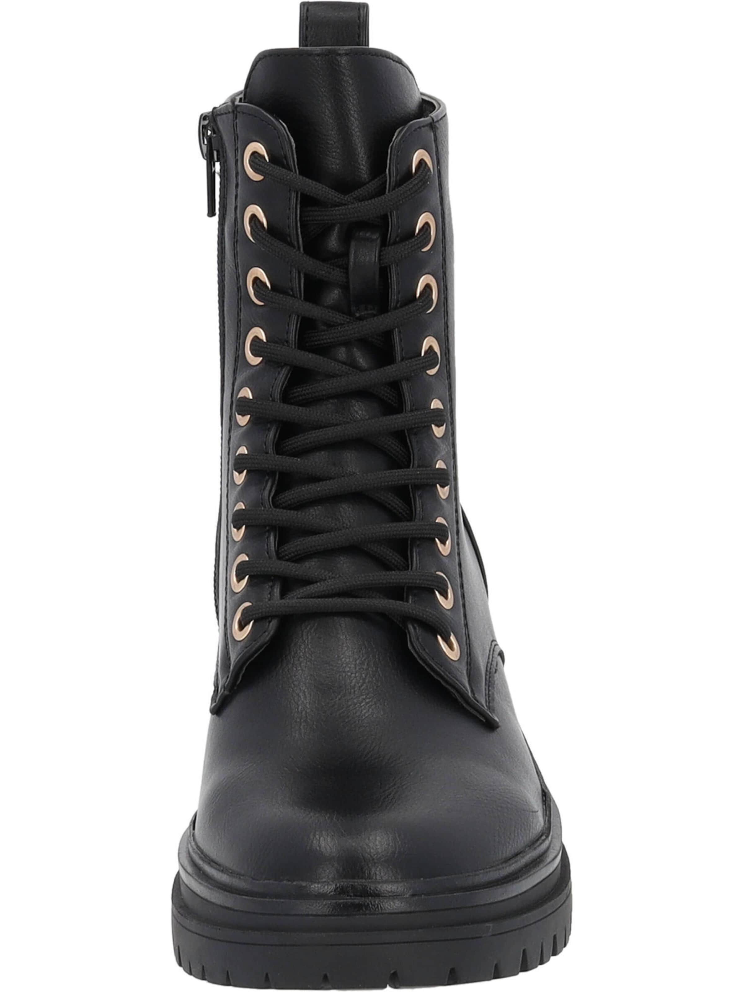 Bottines à lacets 'Tagomago' Palado en noir