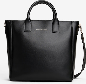 TOMMY HILFIGER Shopper in Black: front