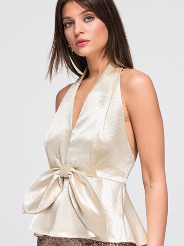 Ombre - Top en beige