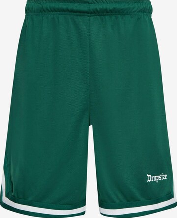 regular Pantaloni di Dropsize in verde: frontale