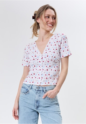 OH APRIL Shirt 'Vianne' in Beige: Vorderseite