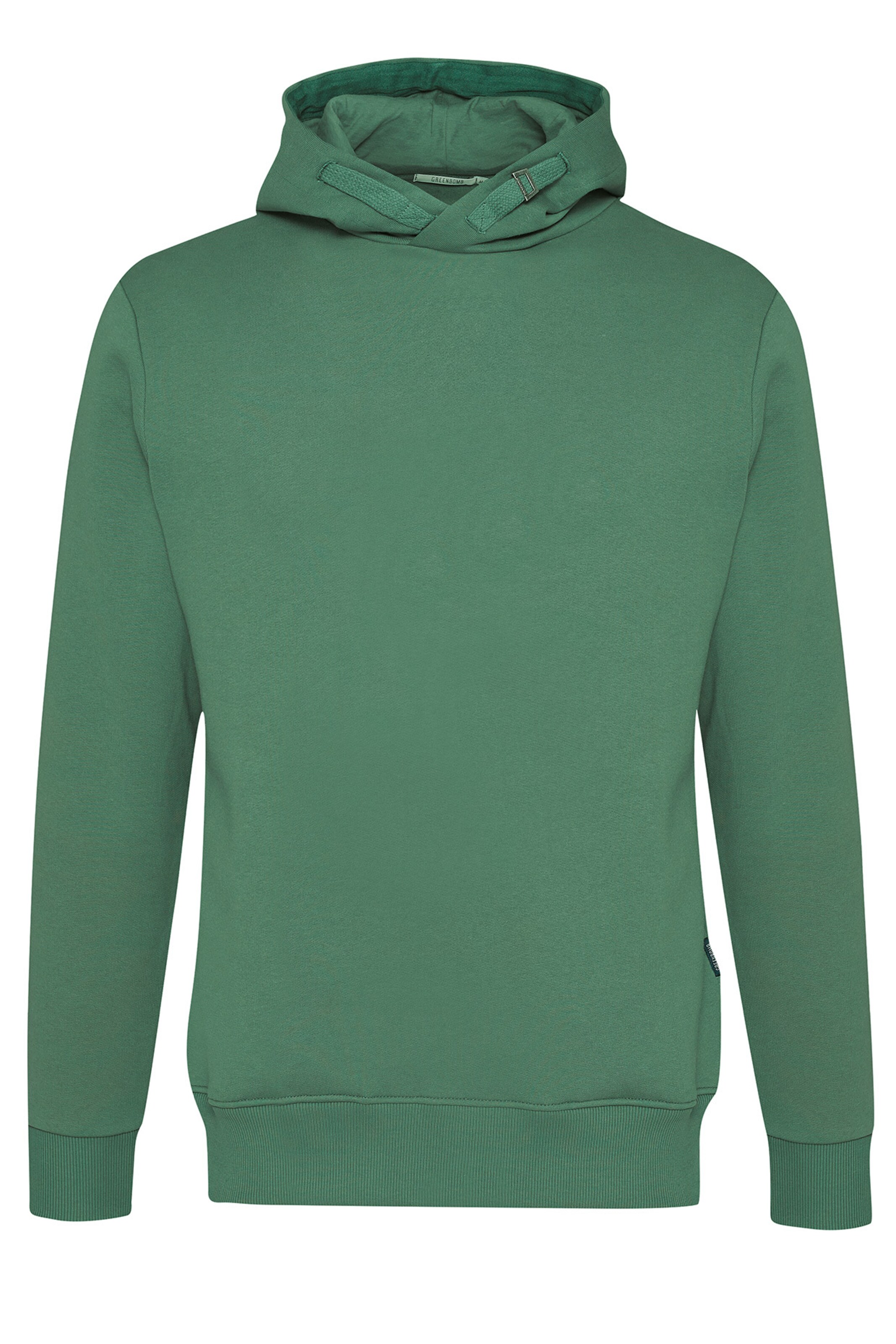 GREENBOMB Sweatshirt in Grün: Vorderseite