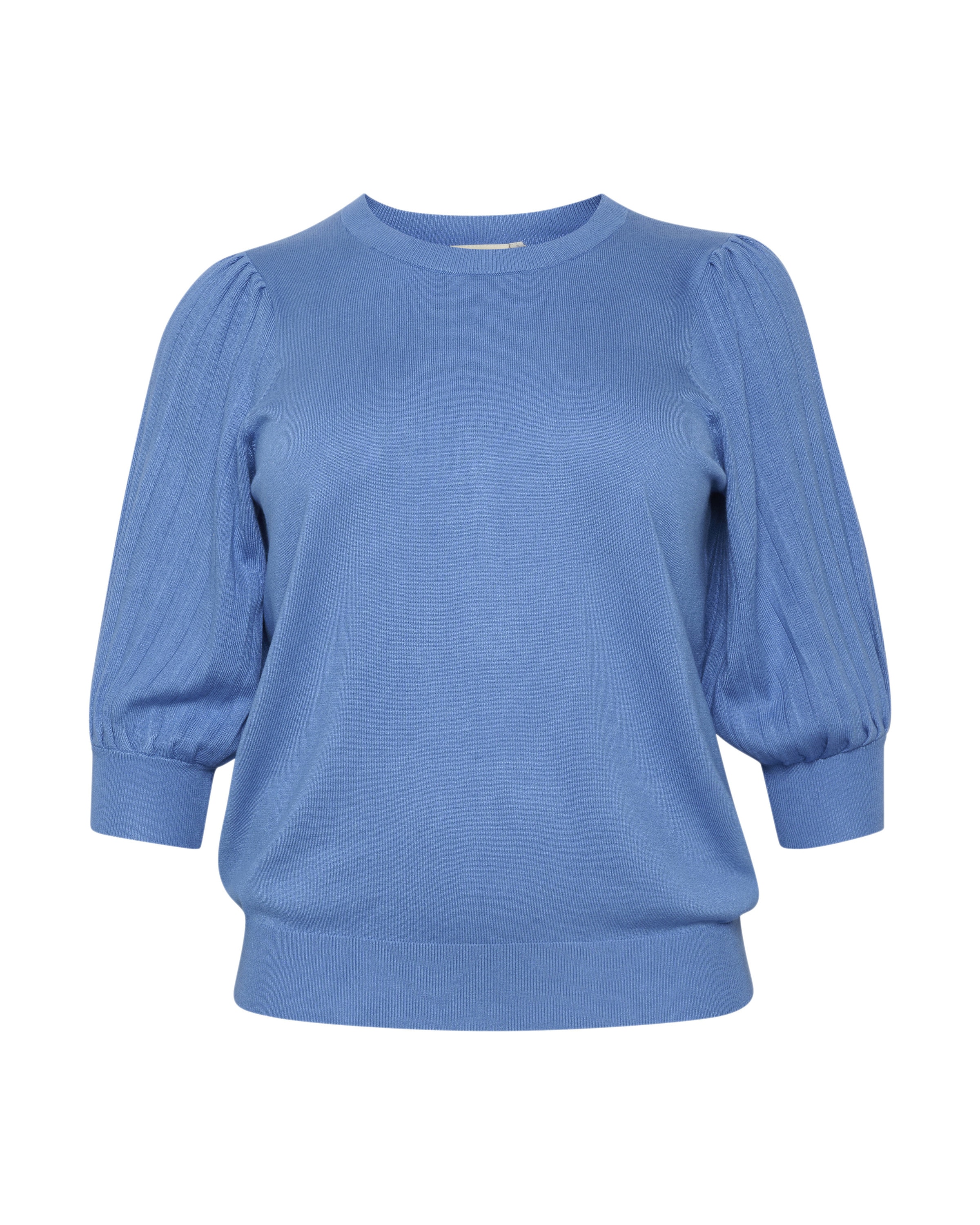 KAFFE CURVE Sweater 'Loni' in Blue: front