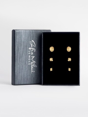 Sofia Milani Schmuckset 'Circle Bar Dome'‌‌‌‌‌ in Gold