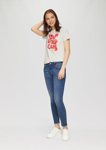 T-shirt QS en blanc
