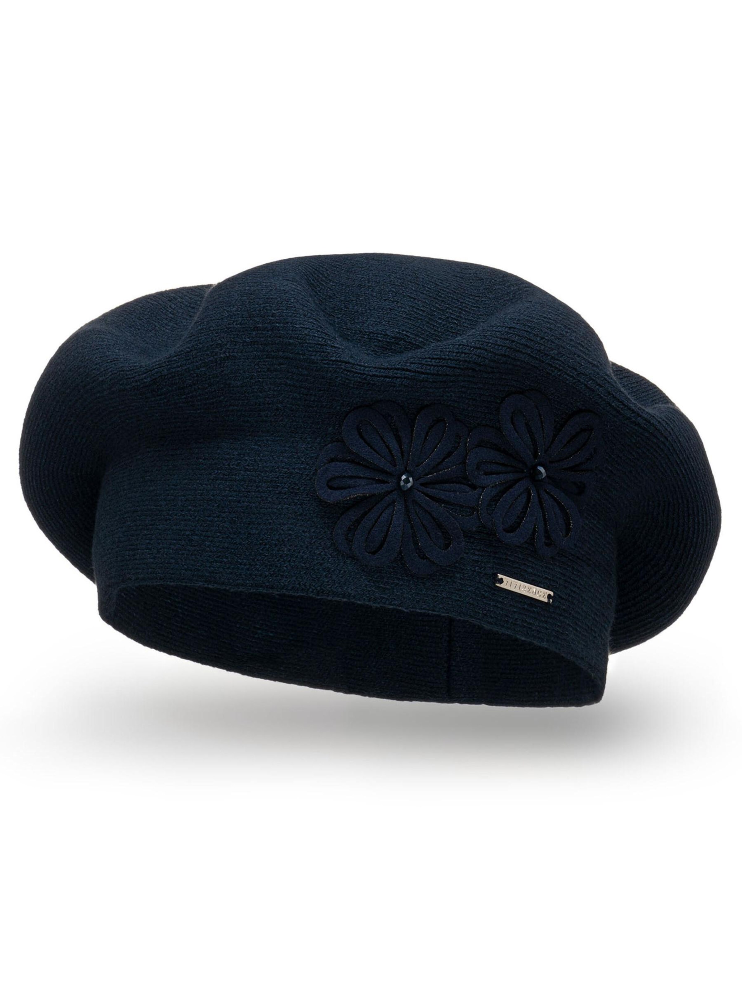 Vivisence Beanie '7007' in Blue: front