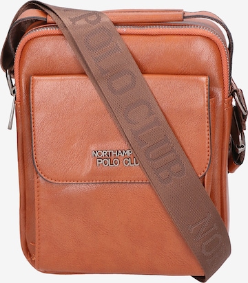 Northampton Polo Club Crossbody Bag in Brown: front