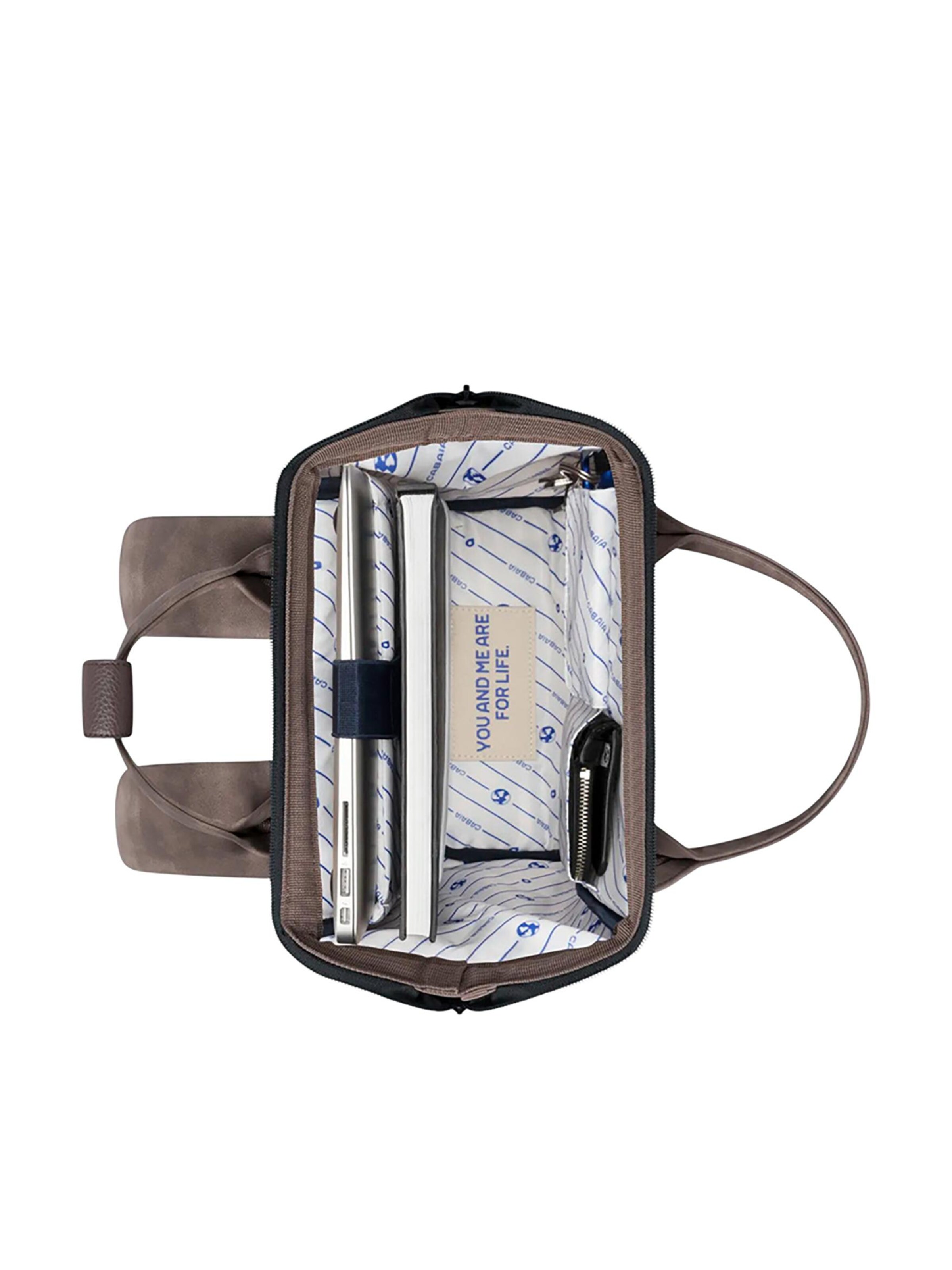 Cabaia Backpack 'Papeete S' in Brown