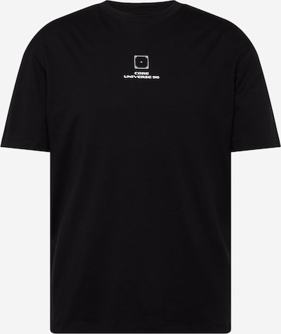 JACK & JONES Skjorte 'NATURE' i laks / svart / hvit, Produktvisning