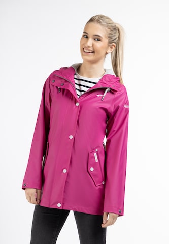 Schmuddelwedda Weatherproof jacket in Pink: front