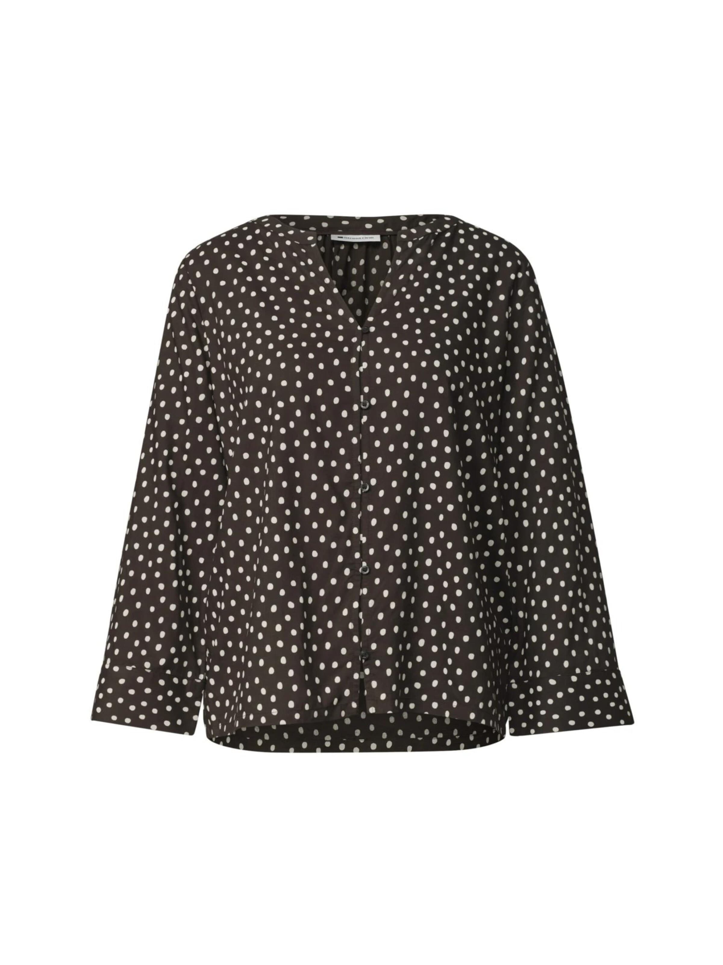 STREET ONE Blouse in XS in de kleur Zwart, Productweergave