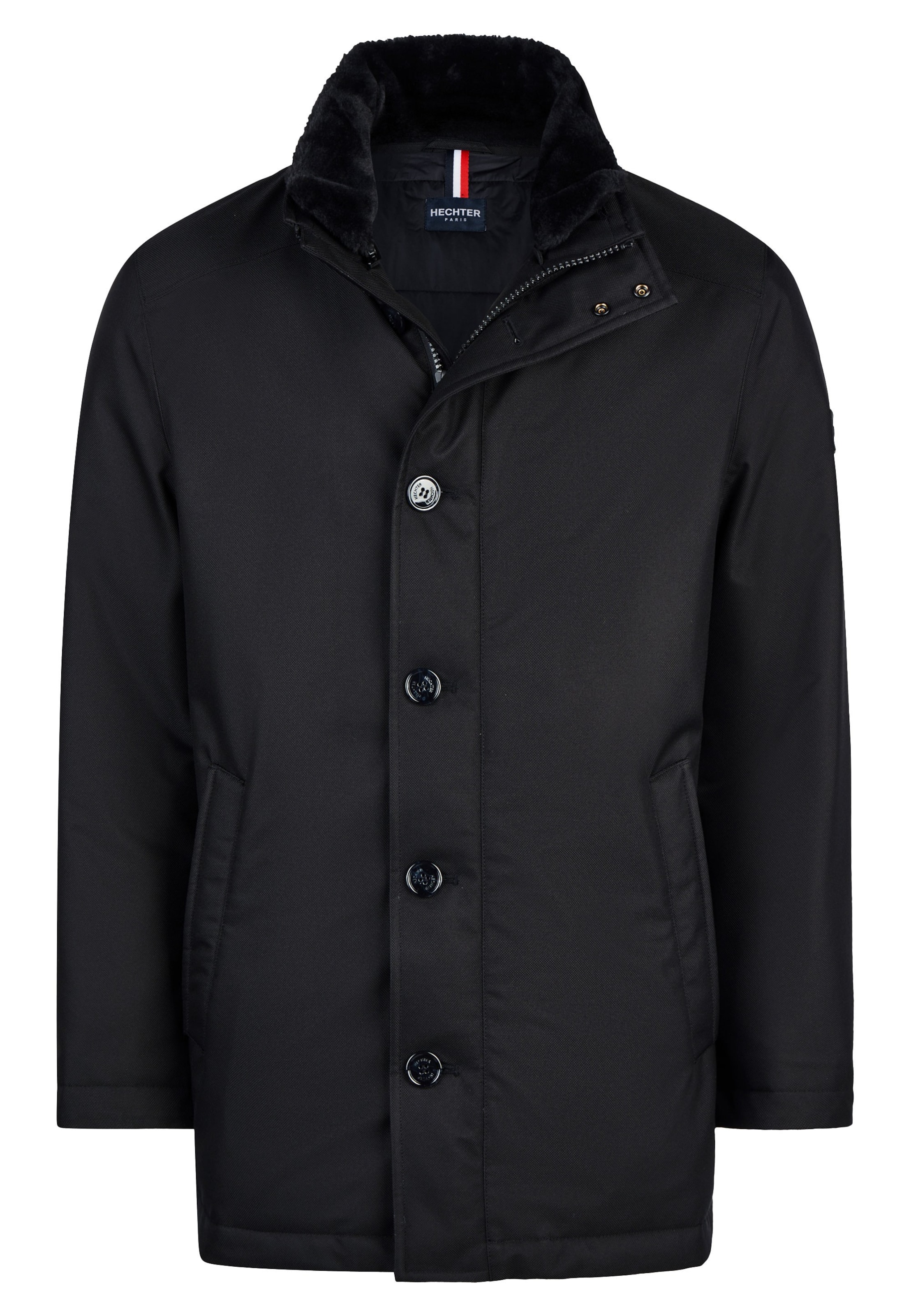 HECHTER PARIS Jacke 'Casual' in Schwarz: Vorderseite