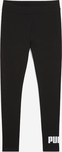 Sportinės kelnės 'ESS No. 1' iš PUMA, spalva – juoda / balta, Prekių apžvalga
